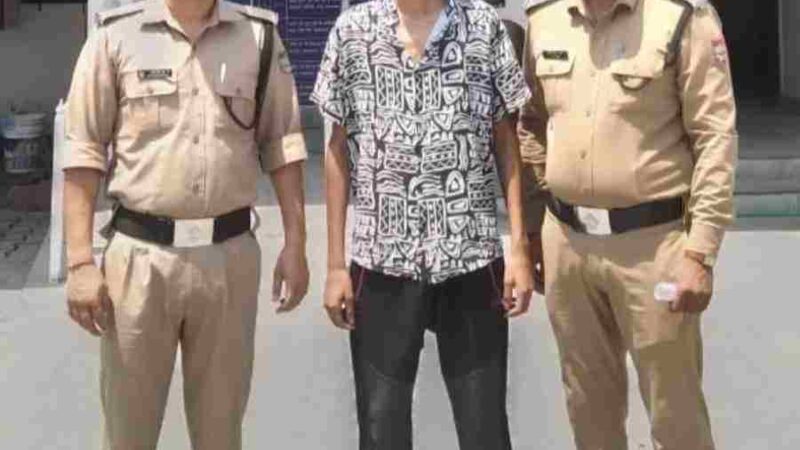 लूट की घटना को अजांम देने वाले अभियुक्त को दून पुलिस ने 24 घंटे के अंदर किया गिरफ्तार