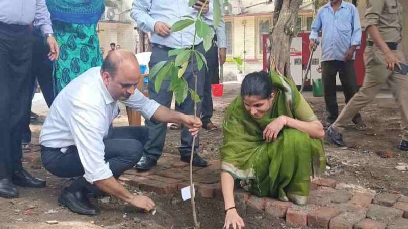 हरेला पर्व के अवसर पर जिलाधिकारी श्रीमती सोनिका ने जिला परिवार के सहयोग से जिला परिसर में ‘‘राशि वाटिका’’ बनाकर की अभिनव पहल