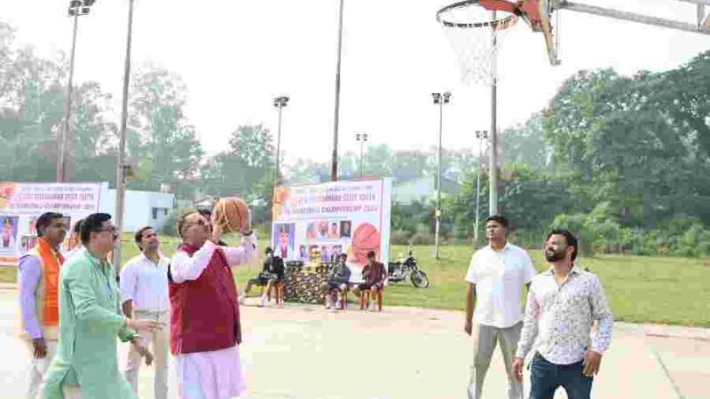 कैबिनेट मंत्री गणेश जोशी ने हरिद्वार में आयोजित 21वीं यूथ स्टेट अंडर-16 बास्केट बॉल बालक बालिका प्रतियोगिता के समापन कार्यक्रम में किया प्रतिभाग, स्वस्थ शरीर के लिए खेल खेलना बेहद जरूरी – गणेश जोशी