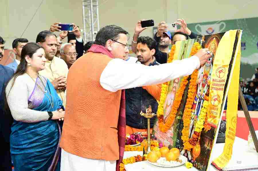 मुख्यमंत्री धामी ने किया राष्ट्रीय मलखंब प्रतियोगिता का शुभारंभ, चकरपुर स्टेडियम में बॉक्सिंग छात्रावास बनाने की घोषणा की