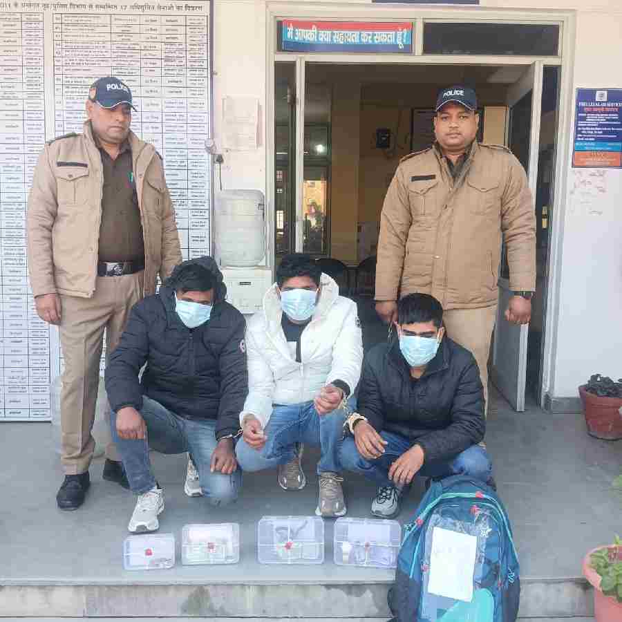 दिल्ली का अन्तर्राज्जीय नकबजन गिरोह मुन्ना गैंग आया दून पुलिस की गिरफ्त में, गैंग के सरगना सहित तीन अभियुक्तों को दून पुलिस ने किया गिरफ्तार