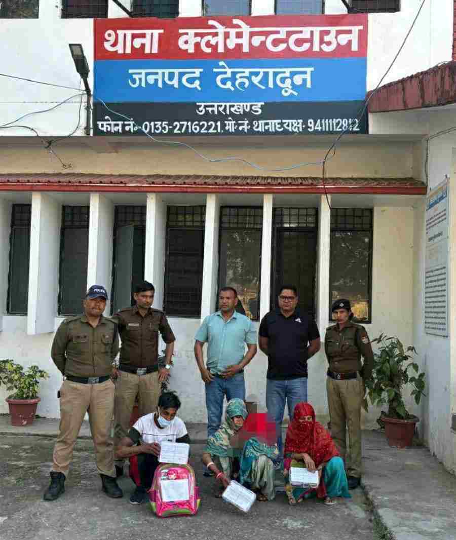 अर्न्तराज्यीय नकबजन गिरोह आया दून पुलिस की गिरफ्त में, 3 अभियुक्तों को पुलिस ने किया गिरफ्तार