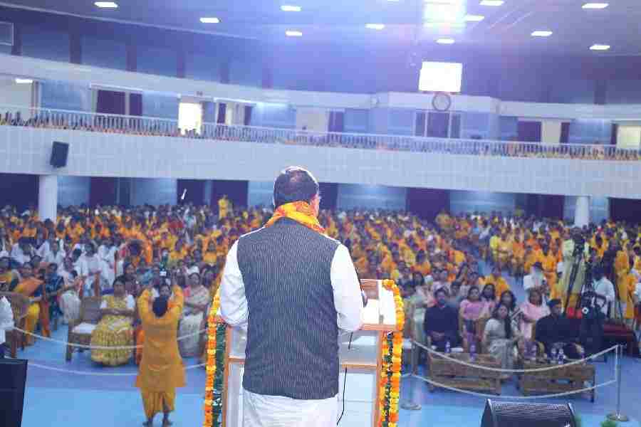 देव संस्कृति विश्व विद्यालय में आयोजित ‘‘समान नागरिक संहिता‘‘ कार्यक्रम में मुख्य अतिथि के रूप में किया प्रतिभाग, यूसीसी लागू होने से प्रदेश में महिला सशक्तिकरण के एक नये अध्याय की हुई शुरूआत- मुख्यमंत्री