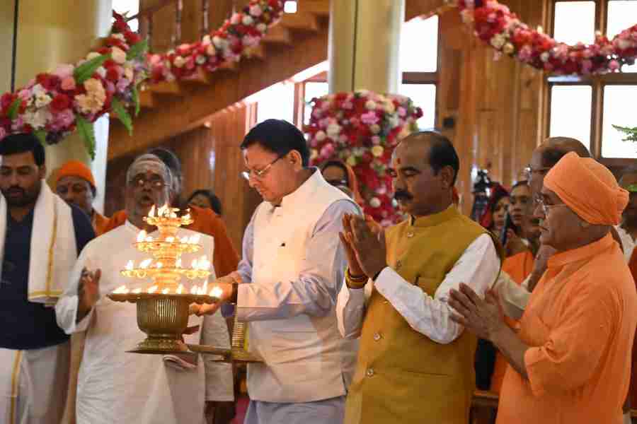 मुख्यमंत्री ने डोल आश्रम में श्री कल्याणिका हिमालय देवस्थानम न्यास के श्री पीठम स्थापना महोत्सव कार्यक्रम में किया प्रतिभाग, आध्यात्मिक पर्यटन को बढ़ावा देगा मानसखंड मंदिर माला मिशन: मुख्यमंत्री