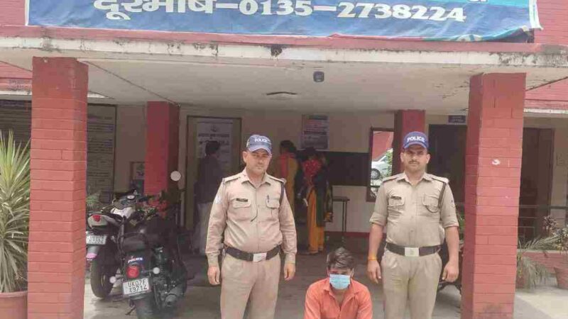जानलेवा हमले के आरोपी अभियुक्त को दून पुलिस ने किया गिरफ्तार