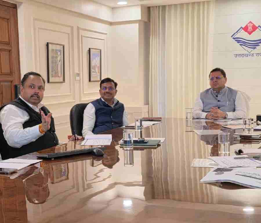 मुख्यमंत्री धामी ने दिए मुख्य सचिव को निर्देश—नीति आयोग की बैठक में प्रधानमंत्री द्वारा दिए गए निर्देशों के क्रियान्वयन के लिए ठोस रणनीति बनाएं