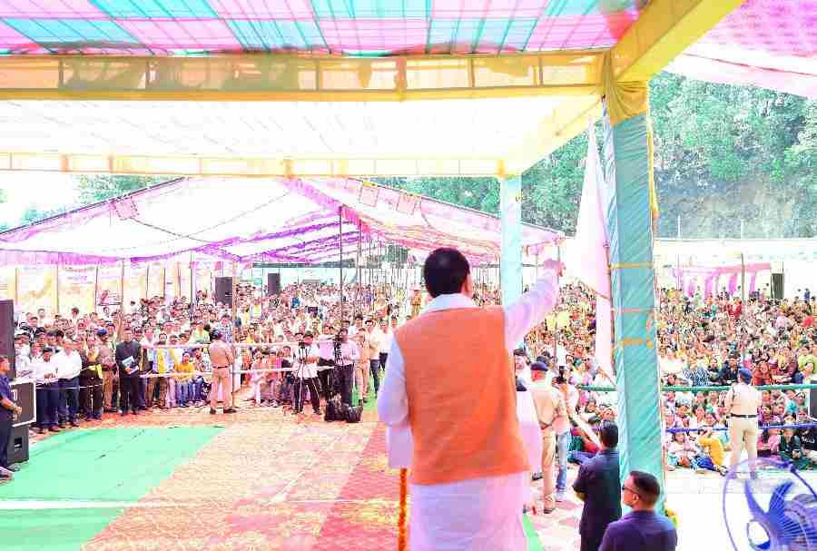 मुख्यमंत्री ने किया तीन दिवसीय गजा घण्टाकर्ण महोत्सव का शुभारंभ, घंडियाल देवता मंदिर गजा से होते हैं हरिद्वार और हिमालय के दर्शन-मुख्यमंत्री