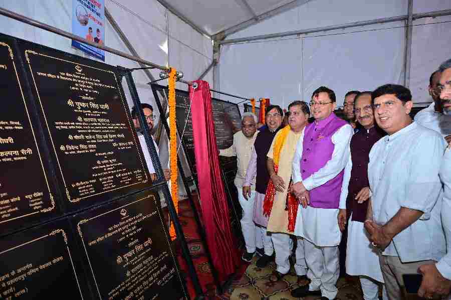 मुख्यमंत्री ने किया 550 करोड़ की योजनाओं का लोकार्पण एवं शिलान्यास, जनपद हरिद्वार के चहुंमुखी विकास हेतु मुख्यमंत्री ने की 13 घोषणाएं