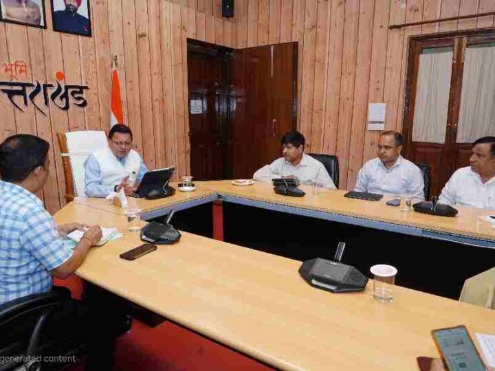 मुख्यमंत्री ने उच्चस्तरीय बैठक के दौरान अधिकारियों को पर्यटन को बढ़ावा देने के उद्देश्य से हाई अल्टीट्यूड अल्ट्रा मैराथन की शुरुआत करने के दिए निर्देश
