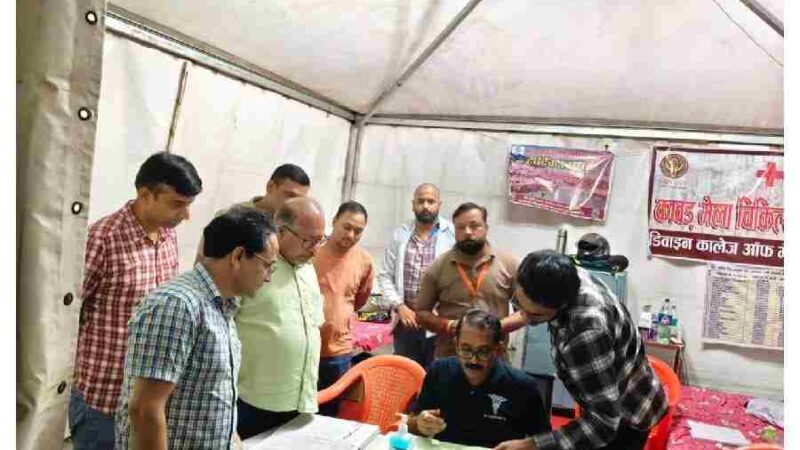 कांवड़ मेला 2025 में धामी सरकार ने रचा नया कीर्तिमान, लाखों श्रद्धालुओं को मिली स्वास्थ्य सेवा, कुंभ 2027 के लिए भी  सुरक्षित, नवाचार और अनुशासन का आदर्श मॉडल – डॉ. आर. राजेश कुमार