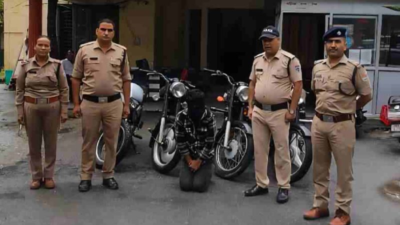 दून पुलिस ने किया नाबालिक वाहन चोर गैंग का खुलासा, नाबालिक होने का फायदा उठाकर वाहनों पर करते थे हाथ साफ, 4 नाबालिकों से 4 मोटरसाइकिल की बरामद