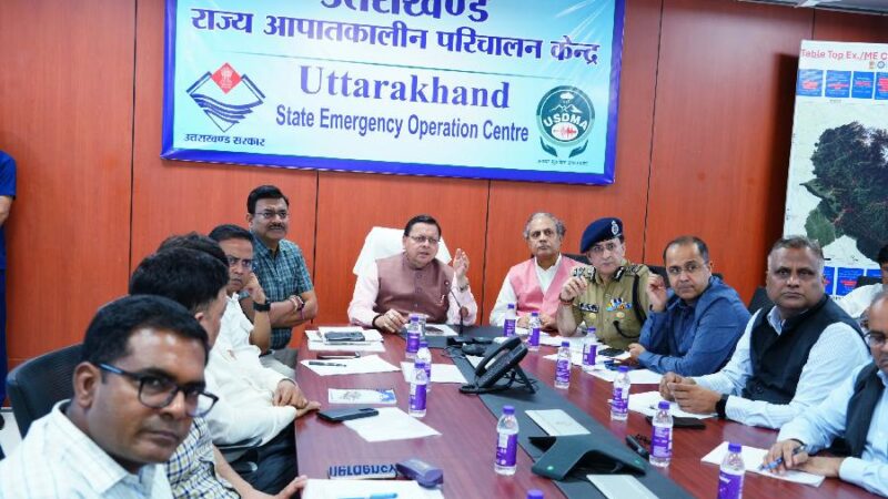 मुख्यमंत्री ने धराली आपदा में क्षतिग्रस्त निजी और सार्वजनिक संपत्ति के आकलन तैयार करने हेतु 7 दिन की टाइमलाइन दी, धराली आपदा में ध्वस्त हुए कल्प केदार देवता के मंदिर का पुनः निर्माण  किया जाएगा- सीएम धामी