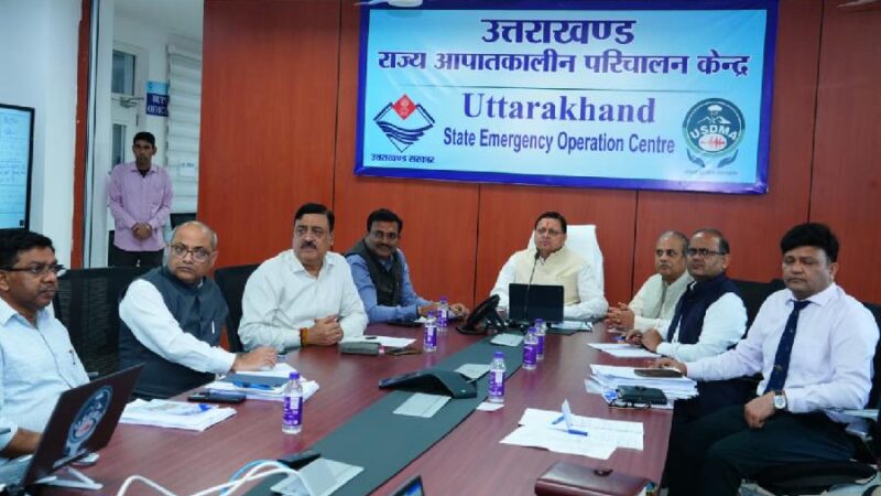 मुख्यमंत्री ने सचिव आपदा प्रबंधन एवं पुनर्वास से ली चमोली में अतिवृष्टि से हुए नुकसान की जानकारी, प्रभावितों को तत्काल मदद पहुंचाने के निर्देश, लापता लोगों की खोज के लिए पूरी तत्परता से काम करें राहत और बचाव दल-मुख्यमंत्री