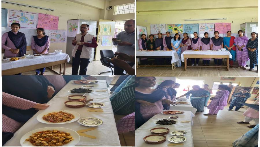 चमन लाल महाविद्यालय के गृह विज्ञान विभाग में पोषण सप्ताह के उपलक्ष में विभिन्न प्रतियोगिताओं का आयोजन, निबंध प्रतियोगिता, पौष्टिक भोजन तथा पोषण से संबंधित पोस्टर एवं चार्ट प्रतियोगिता का किया गया आयोजन