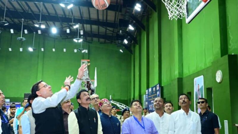 50 वीं सब-जूनियर राष्ट्रीय बास्केटबॉल चैंपियनशिप का मुख्यमंत्री ने किया शुभारंभ