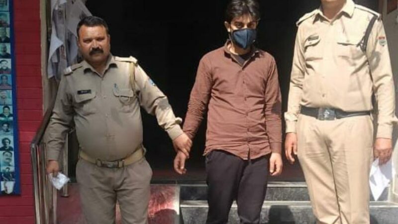 शादी का झांसा देकर युवती के साथ बलात्कार करने वाले अभियुक्त को पुलिस ने बिजनौर से किया गिरफ्तार
