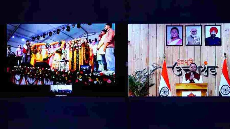 मुख्यमंत्री ने श्रीनगर, पौड़ी में आयोजित बैकुण्ठ चतुर्दशी मेले के शुभारंभ अवसर पर जनता को किया वर्चुअल संबोधित