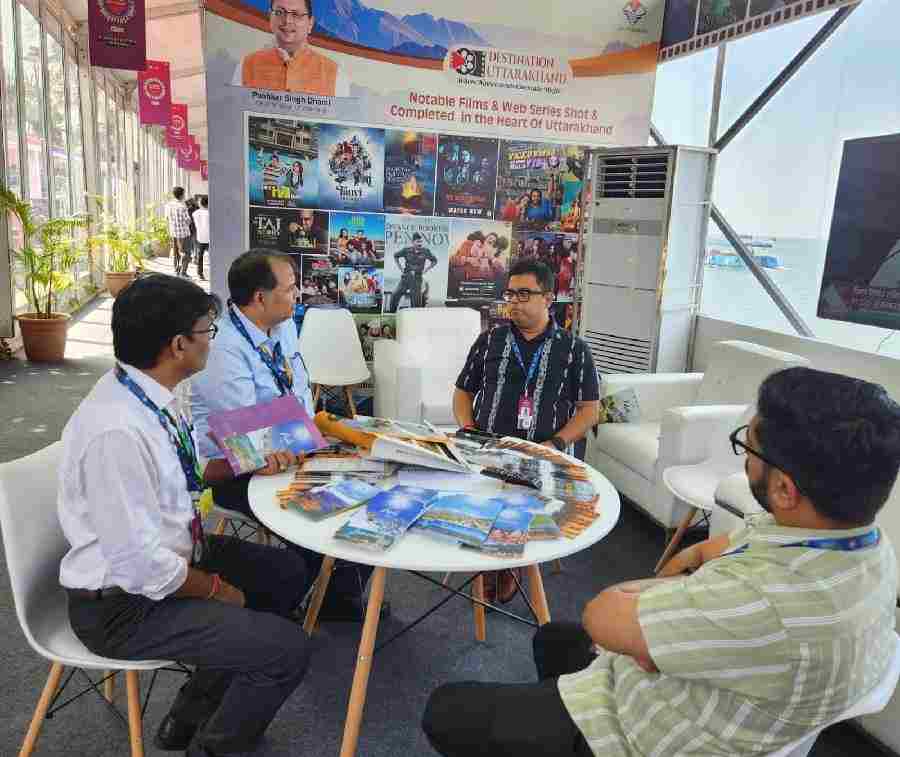 वेव्स फिल्म बाजार 2025 में देश-विदेश के फिल्म निर्माता और निर्देशकों ने उत्तराखंड में शूटिंग के लिए दिखाई रुचि