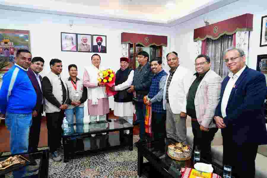 पीआरएसआई डेलीगेशन ने मुख्यमंत्री से की शिष्टाचार भेंट, देहरादून में आयोजित होने वाले राष्ट्रीय अधिवेशन के लिए दिया आमंत्रण