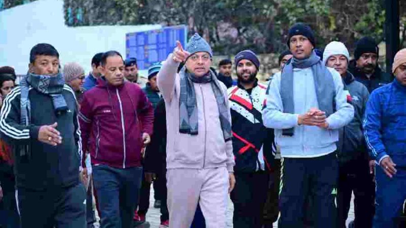 मुख्यमंत्री धामी द्वारा बागेश्वर में विकास परियोजनाओं का निरीक्षण, खिलाड़ियों का किया उत्साहवर्धन एवं मंदिर में पूजा-अर्चना