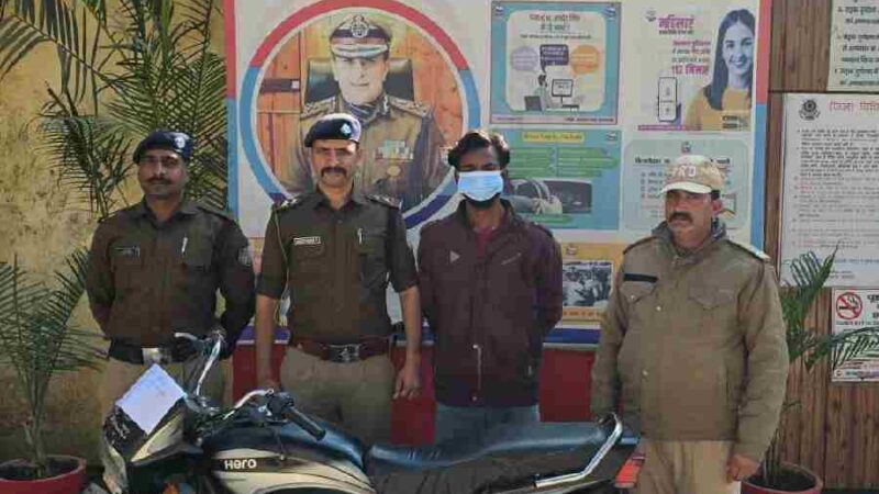 पश्चिमी उत्तर प्रदेश का शातिर वाहन चोर आया दून पुलिस की गिरफ्त में, शादी समारोह के दौरान वेडिंग पॉइंट के बाहर रैकी कर वाहन चोरी की घटनाओं को देता है अंजाम