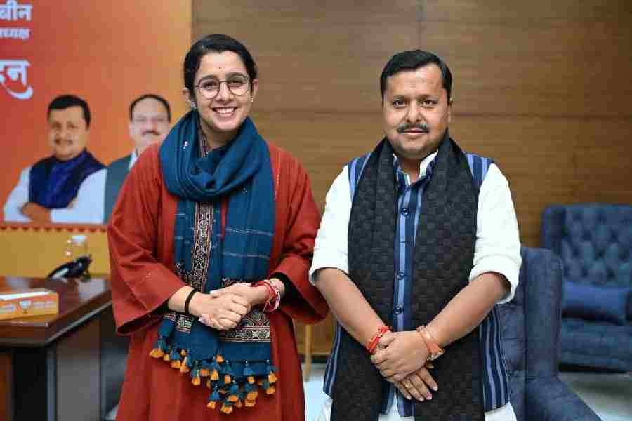 भाजपा प्रदेश मंत्री नेहा जोशी ने राष्ट्रीय कार्यकारी अध्यक्ष नितिन नवीन से की शिष्टाचार भेंट,  नवीन दायित्व के लिए दी हार्दिक बधाई एवं शुभकामनाएं