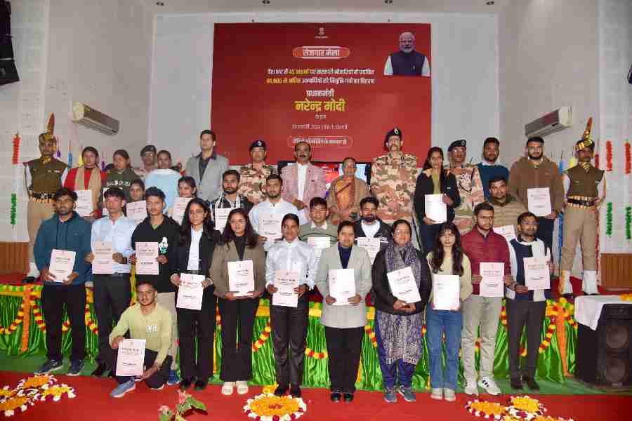 भारत तिब्बत सीमा पुलिस बल सीमाद्वार में रोजगार मेले का आयोजन, 253 युवाओं को किये गए नियुक्ति पत्र वितरित