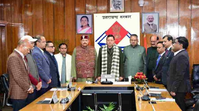 मुख्यमंत्री धामी ने महाराष्ट्र के उपमुख्यमंत्री श्री अजीत पवार के विमान दुर्घटना में निधन पर किया दुःख व्यक्त