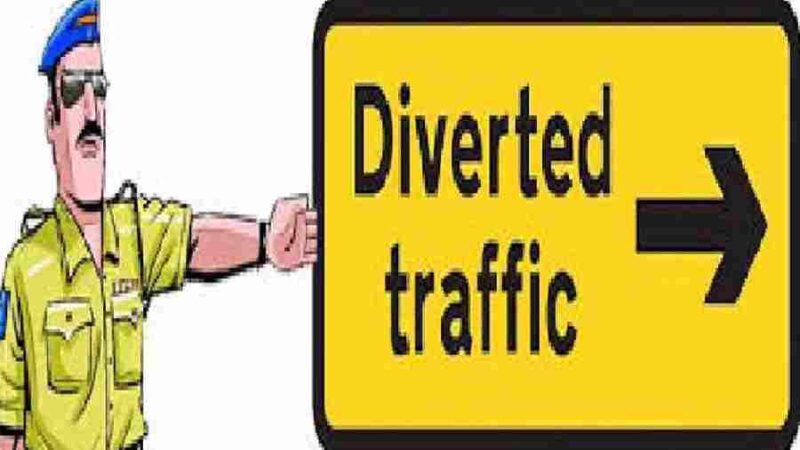 31 जनवरी को रविदास जयन्ती के अवसर पर यातायात डायवर्ट प्लान जारी