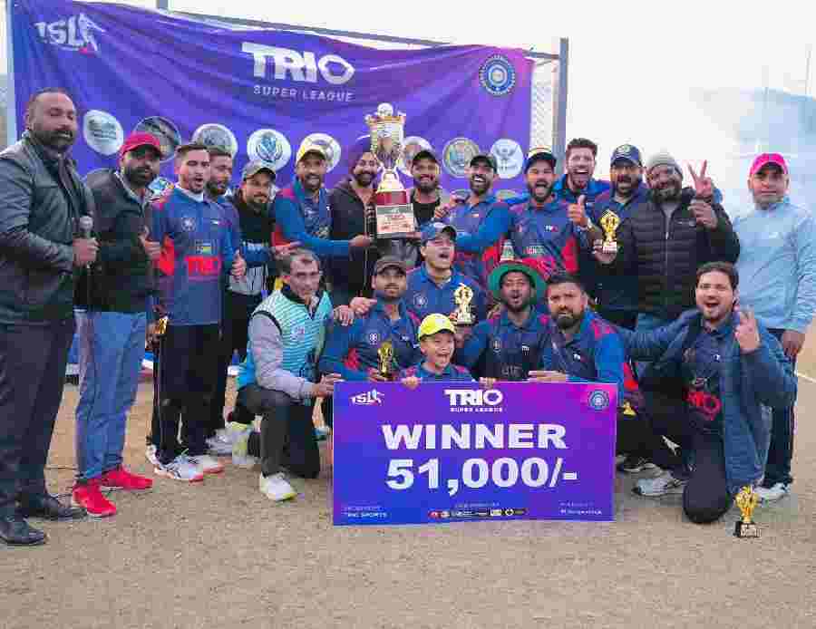 दीपक तोमर की धमाकेदार बल्लेबाजी से पावर पैंथर्स बनी ट्रियो कप 2026 की चैंपियन, कॉर्पोरेट क्रिकेट में एमडीडीए-यूपीसीएल की संयुक्त टीम का जलवा, 30 टीमों को पछाड़कर जीता खिताब