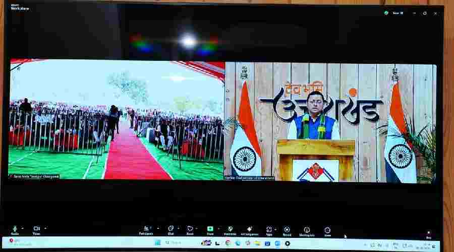 सीएम धामी ने वर्चुअल माध्यम से किया ‘चंपावत सरस कॉर्बेट महोत्सव-2026’ का शुभारम्भ