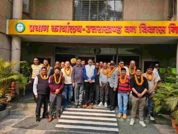 वन विकास निगम कर्मचारी संगठन के चुनाव सम्पन्न, प्रेम सिंह चौहान बने प्रांतीय अध्यक्ष, सुनील कुमार पुंडीर महामंत्री निर्वाचित