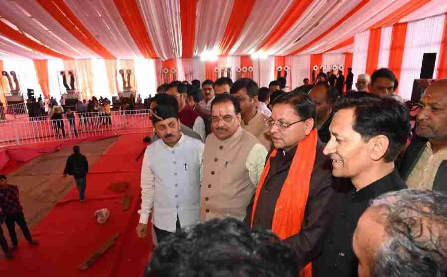 हल्द्वानी में 21 मार्च को भव्य जनसभा, रक्षा मंत्री राजनाथ सिंह होंगे मुख्य अतिथि, सीएम धामी ने कार्यक्रम स्थल का किया निरीक्षण, व्यवस्थाओं को लेकर दिए सख्त निर्देश