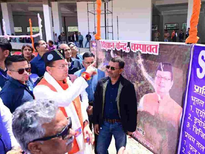 ₹55.52 करोड़ की लागत से बन रहे अत्याधुनिक साइंस सेंटर का मुख्यमंत्री ने किया निरीक्षण