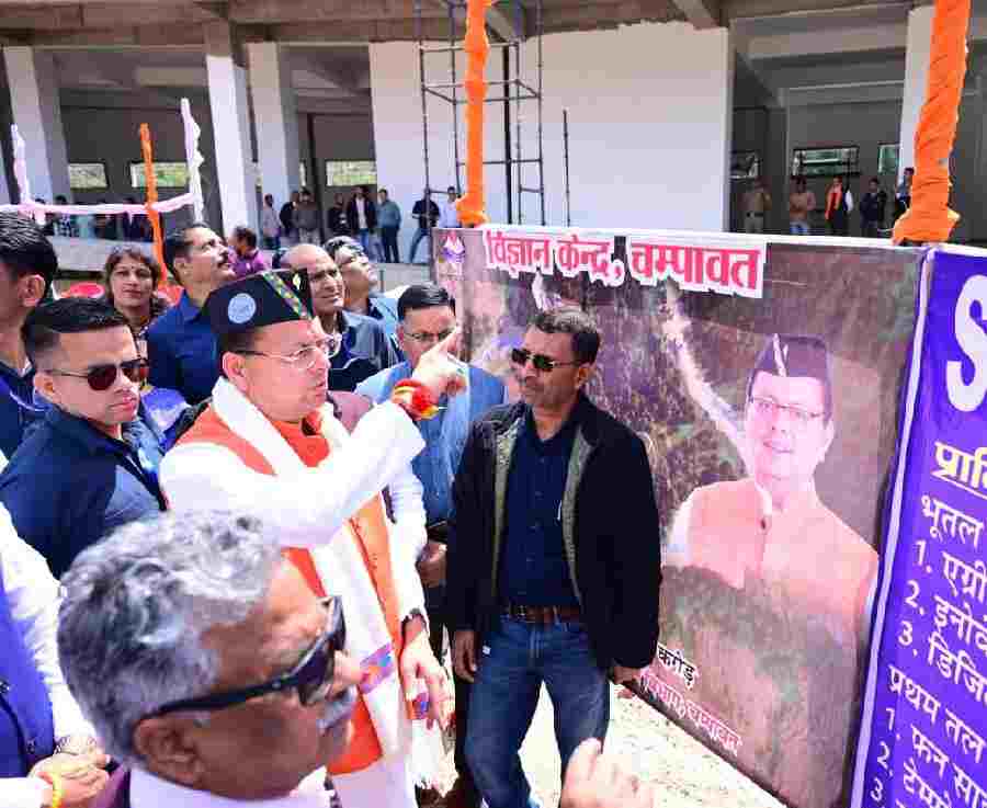 ₹55.52 करोड़ की लागत से बन रहे अत्याधुनिक साइंस सेंटर का मुख्यमंत्री ने किया निरीक्षण