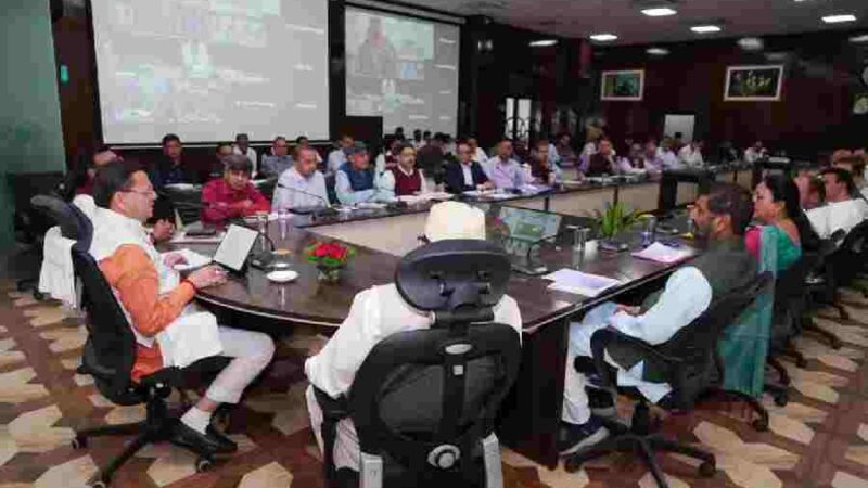 मुख्यमंत्री ने की 5 विधानसभाओं की सीएम घोषणाओं की समीक्षा  पर्वतीय क्षेत्रों में स्वास्थ्य सुविधाओं के सुदृढ़ीकरण पर विशेष ध्यान दिया जाए –  मुख्यमंत्री  