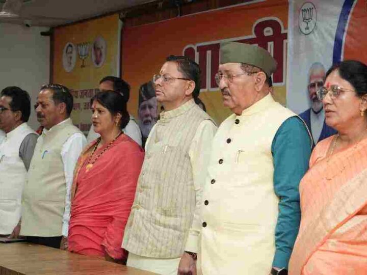 डॉ. अंबेडकर जयंती पर भाजपा कार्यालय में कार्यशाला, मुख्यमंत्री धामी ने दी श्रद्धांजलि