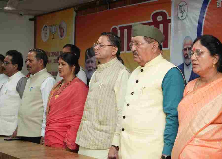 डॉ. अंबेडकर जयंती पर भाजपा कार्यालय में कार्यशाला, मुख्यमंत्री धामी ने दी श्रद्धांजलि