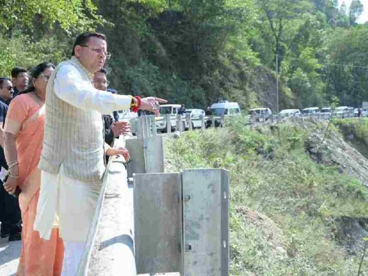 चारधाम यात्रा के मद्देनजर ग्राउंड जीरो पर उतरे मुख्यमंत्री, रुद्रप्रयाग से गुप्तकाशी तक सड़क मार्ग से किया यात्रा मार्ग का निरीक्षण