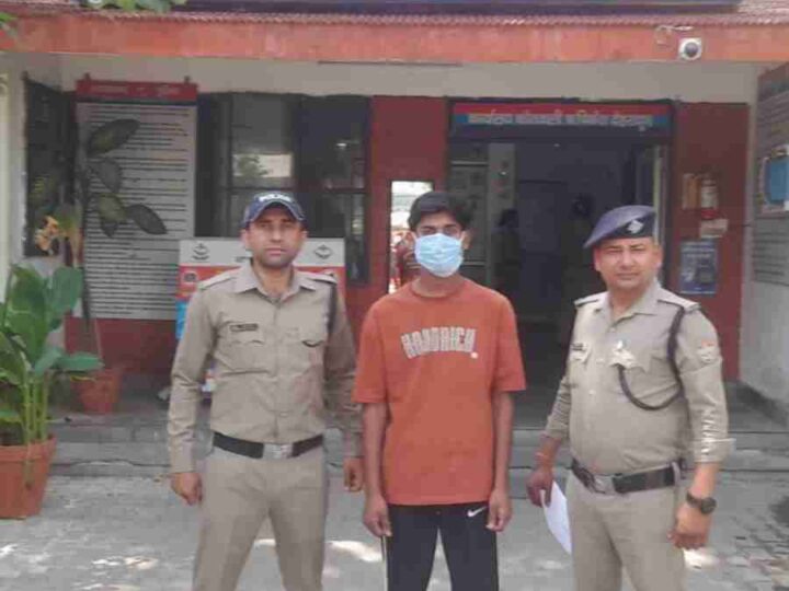 नाबालिक का पीछा कर उसके साथ छेड़छाड़ करने तथा उसे बहला फुसलाकर अपने साथ ले जाने का प्रयास करने वाले अभियुक्त को पुलिस ने किया गिरफ्तार