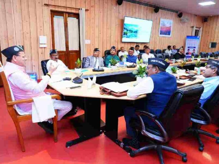 मुख्यमंत्री आवास में हिमालयी राज्यों से समन्वय और नीति निर्धारण परिषद की बैठक सम्पन्न, मुख्यमंत्री धामी बोले, हिमालयी राज्य आपसी सहयोग और अनुभवों से करें नीति निर्माण