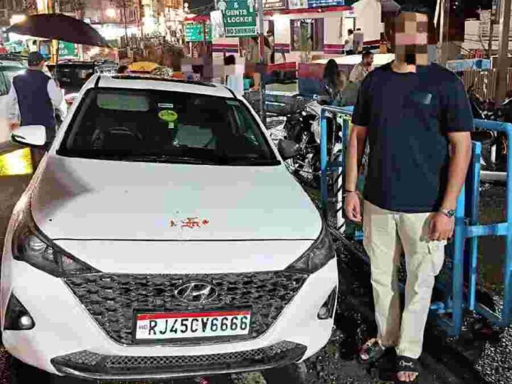 दून पुलिस ने फ्लैशलाइट व हूटर लगाकर रौब गांठने वाले व्यक्ति की उतारी खुमारी, खुद को केंद्रीय मंत्रालय का ऑफिसर बताकर पुलिसकर्मियों पर झाड़ रहा था रौब
