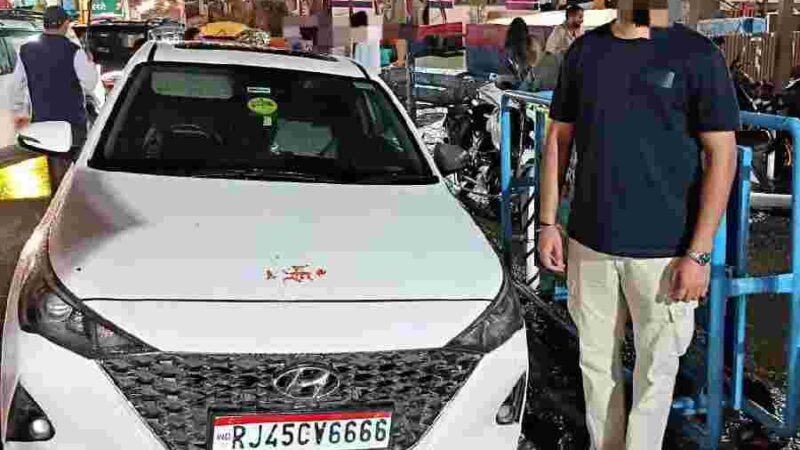 दून पुलिस ने फ्लैशलाइट व हूटर लगाकर रौब गांठने वाले व्यक्ति की उतारी खुमारी, खुद को केंद्रीय मंत्रालय का ऑफिसर बताकर पुलिसकर्मियों पर झाड़ रहा था रौब