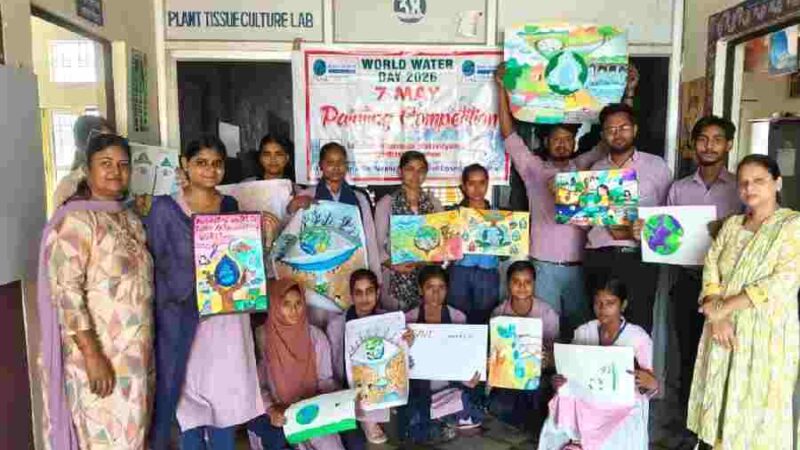 चमन लाल महाविद्यालय में विश्व जल दिवस के उपलक्ष्य में पेंटिंग प्रतियोगिता का आयोजन, छात्राओं को विश्व जल दिवस की जानकारी देना एवं जल बचाओ के लिए जागरूक करना मुख्य उद्देश्य– डॉ नीतू गुप्ता