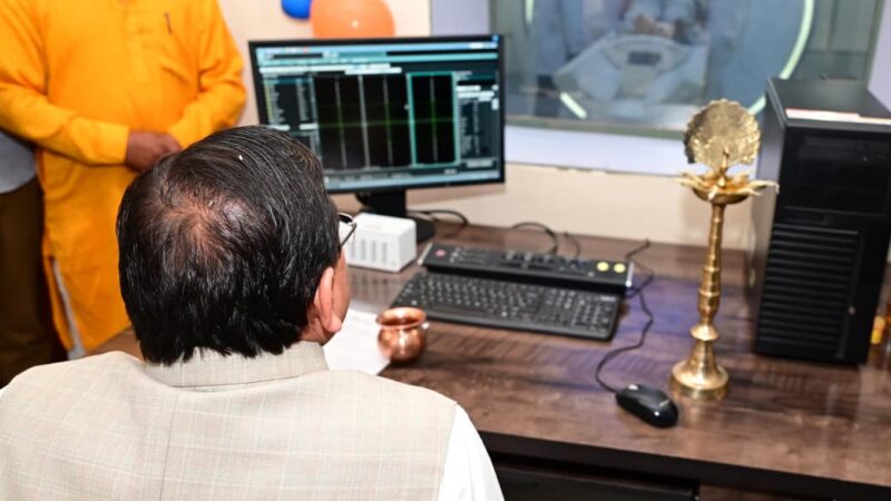मुख्यमंत्री धामी ने चंपावत में अत्याधुनिक एमआरआई मशीन का किया लोकार्पण’