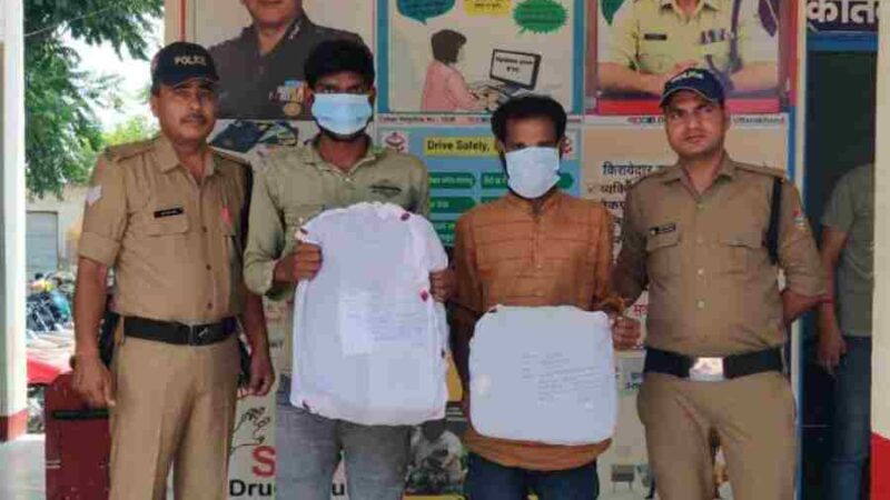 भारी मात्रा मे नशीले कैप्सूल/टेबलेट के साथ 2 नशा तस्करो को दून पुलिस ने किया गिरफ्तार