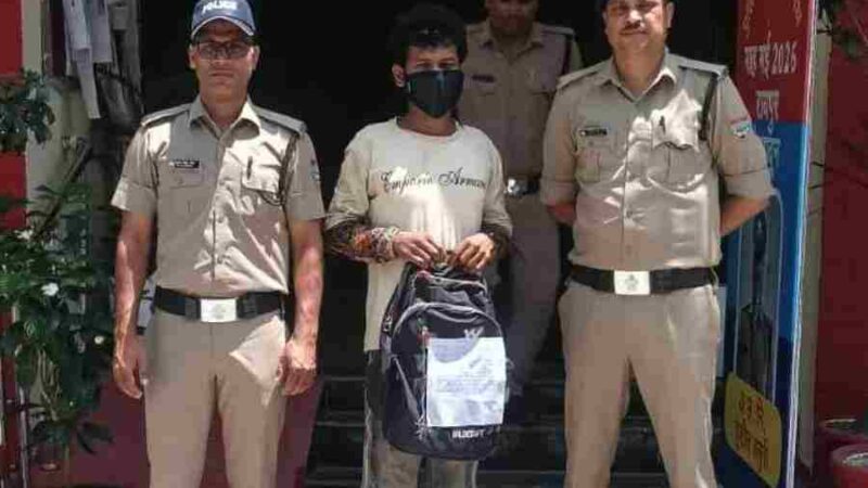 मन्दिर में हुई चोरी की घटना दून पुलिस ने किया खुलासा, एक अभियुक्त को किया गिरफ्तार