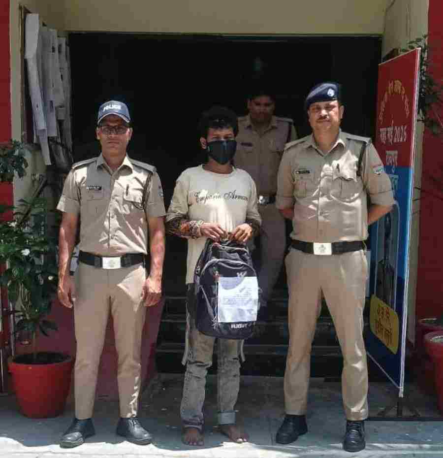 मन्दिर में हुई चोरी की घटना दून पुलिस ने किया खुलासा, एक अभियुक्त को किया गिरफ्तार