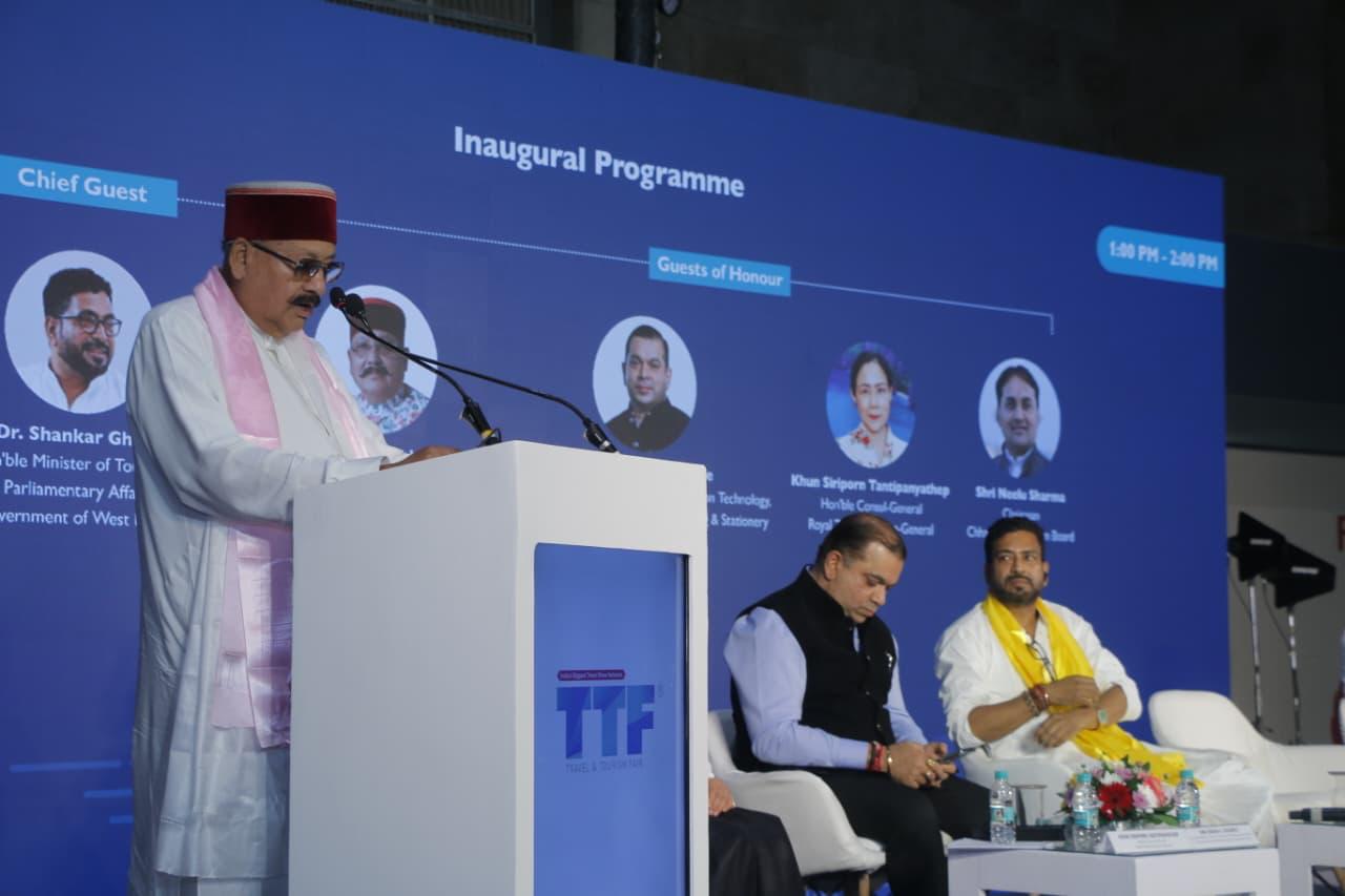 पर्यटन मंत्री ने कोलकाता ट्रैवल एंड टूरिज्म फेयर में किया प्रतिभाग, कहा दुनिया के पर्यटकों के लिए एक प्रमुख गंतव्य बनकर उभर रहा है देवभूमि उत्तराखंड, उत्तराखंड का बंगाल से एक विशेष सांस्कृतिक जुड़ाव है: महाराज