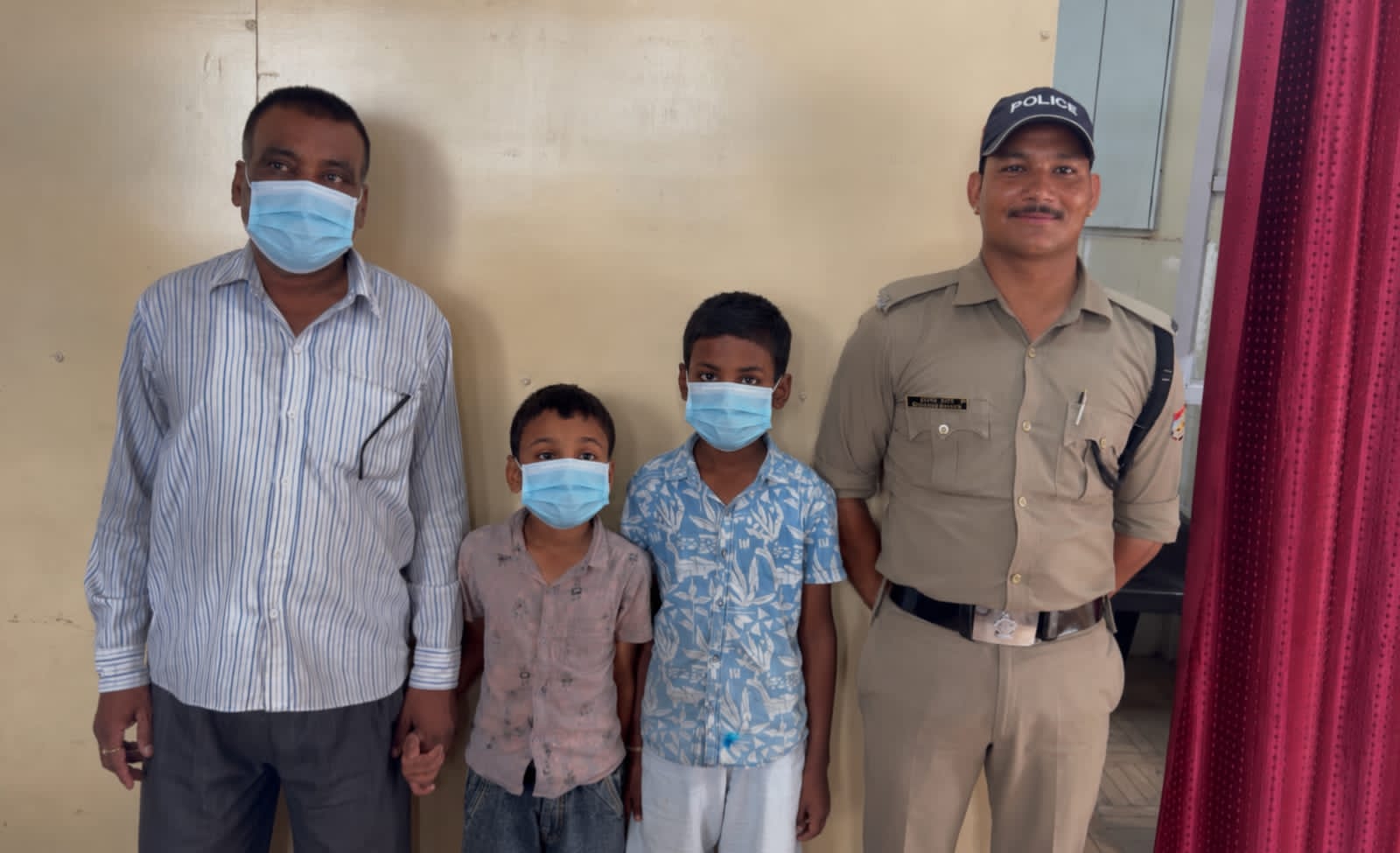 ऋषिकेश क्षेत्र से गुम हुए 2 मासूमों को पुलिस ने मिलाया परिवार से